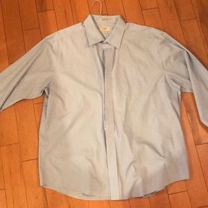 Blue Haggar Dress Shirt 18-18 1/2”